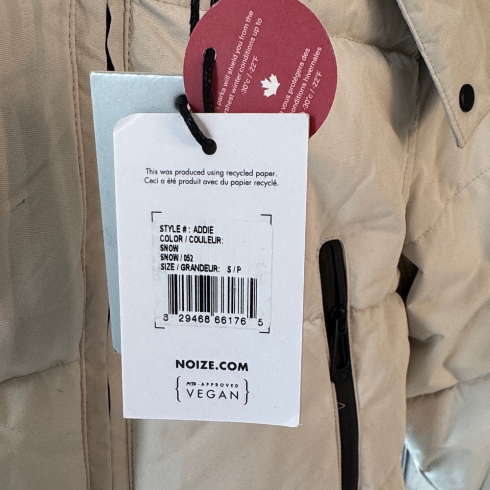 Noize Snow Puffer Jacket with Faux Fur Trim - Picture 3 of 11
